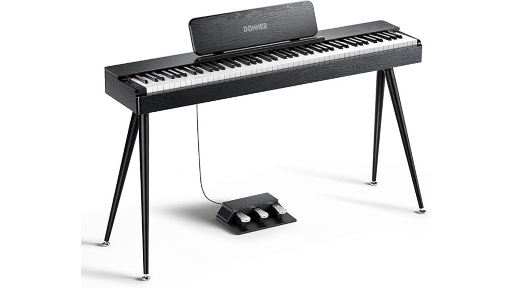 weighted 88 key digital piano